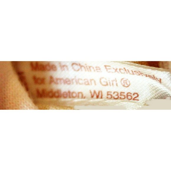 American Girl Pleasent Co Bitty Baby Twin Doll Light Blonde Blue Eyed 16" Pink - Picture 7 of 11